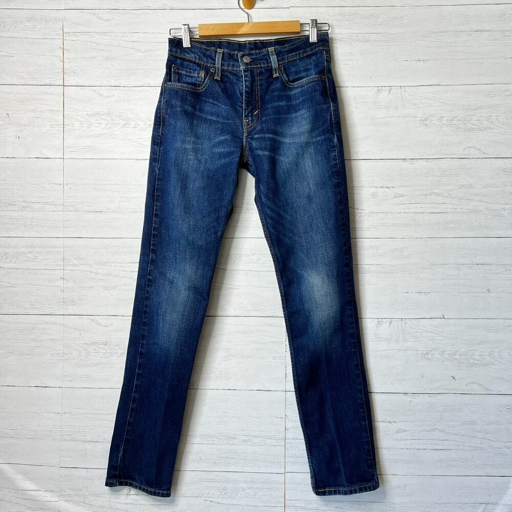 Levis Jeans Mens Size 30 X 32 511 Medium Wash Cotton Blend Everyday Classic